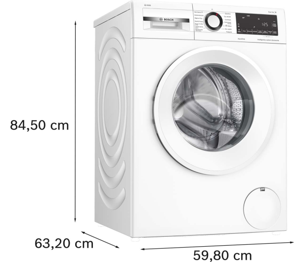 Pralka Bosch Serie 6 WGG244F0PL 9kg 1400obr I-DOS ActiveWater Plus  SpeedPerfect AntiStain - 1512079 - zdjęcie 7